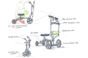 Medical product design - Scooter