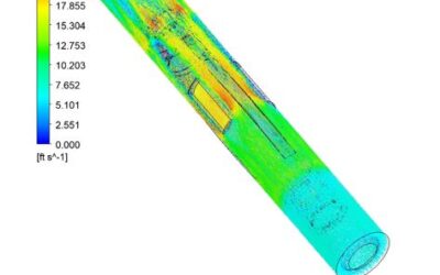 Flow Within Tubing Anchor Study