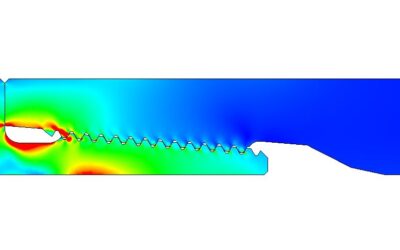 Drill Pipe Thread FEA