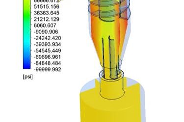 Cyclone Pressure Field